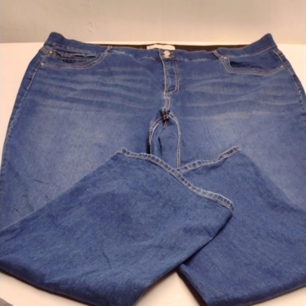 Classic Blue Straight Leg Jeans